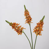Blue faux velvet ornithogalum stems