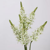 Orange faux velvet ornithogalum stems