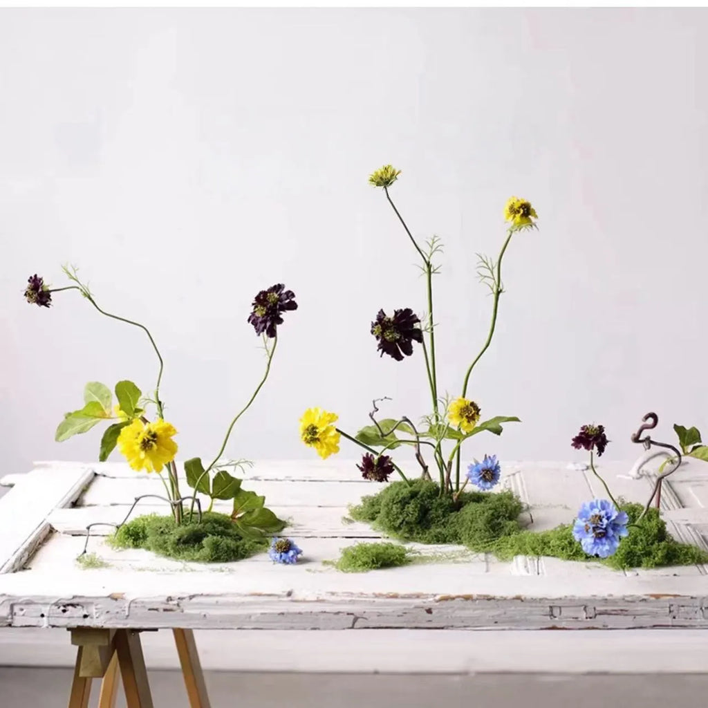 Faux Scabiosa Stem
