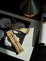 モダン・ミニマリスト 波形 セラミック お香立て