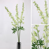 Pale green Real Touch artificial delphinium stems