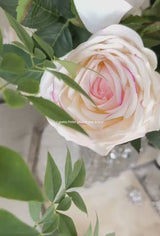 リアルタッチ三頭ローズステム – リアルな人工バラ