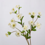 Real Touch double hellebore white flower stems