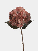 Real Touch Maillard Hydrangea – Vintage Rose single stem