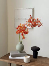 Faux spider orchid orange scene 3