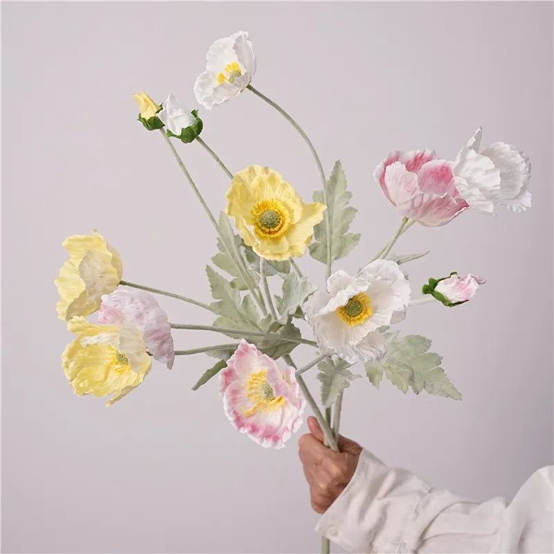 本物のような質感のポピーの花