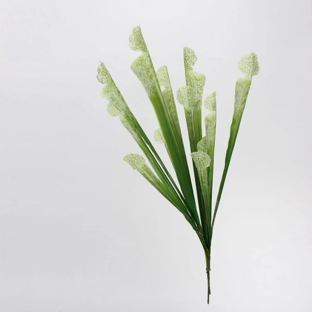 Faux Sarracenia Stem (Artificial Carnivorous Pitcher)