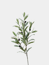 Artificial Olive Branch with Black Olives – 90 cm