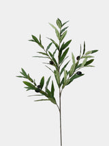 Artificial Olive Branch with Black Olives – 90 cm