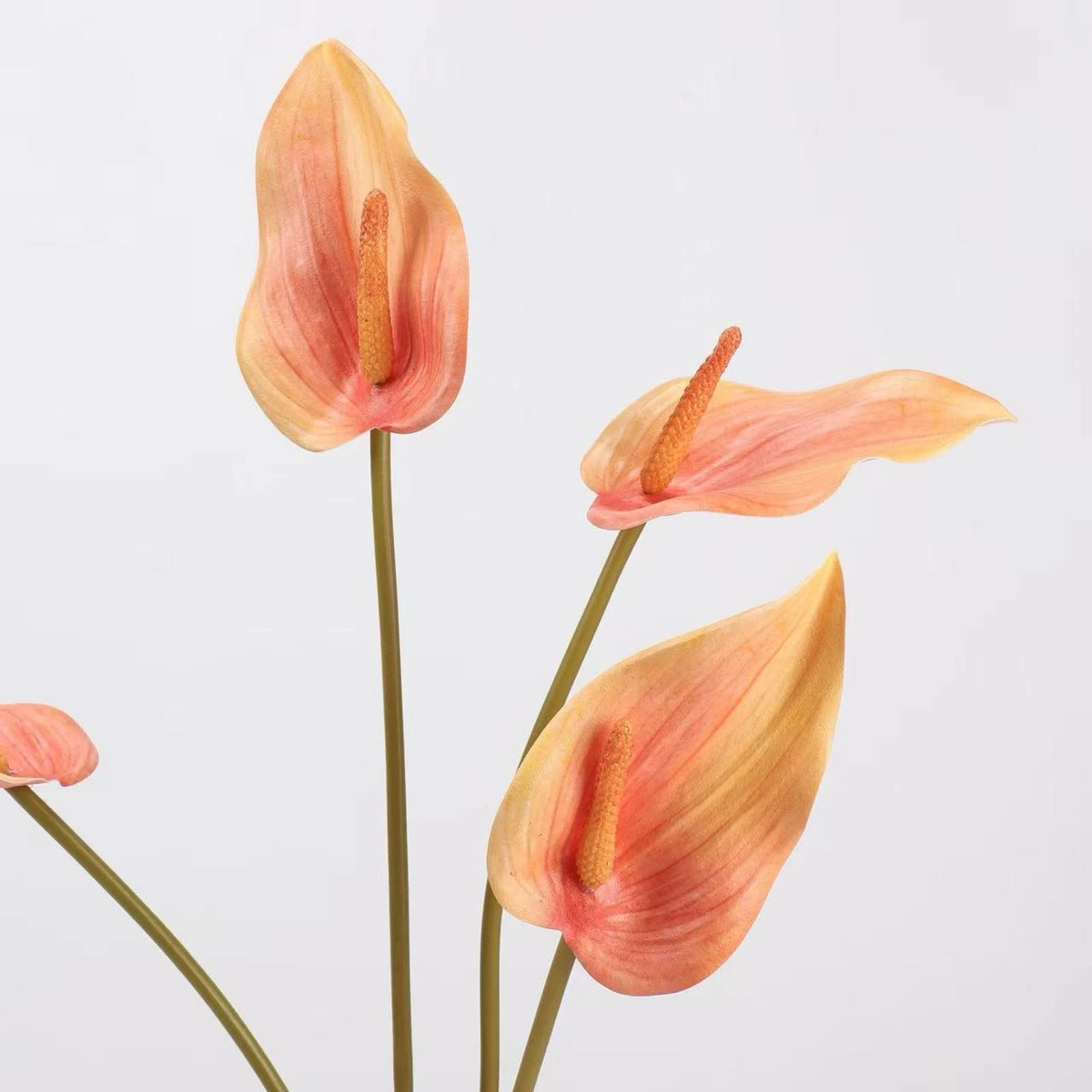 Real Touch Anthurium Flower Stem – 66 cm