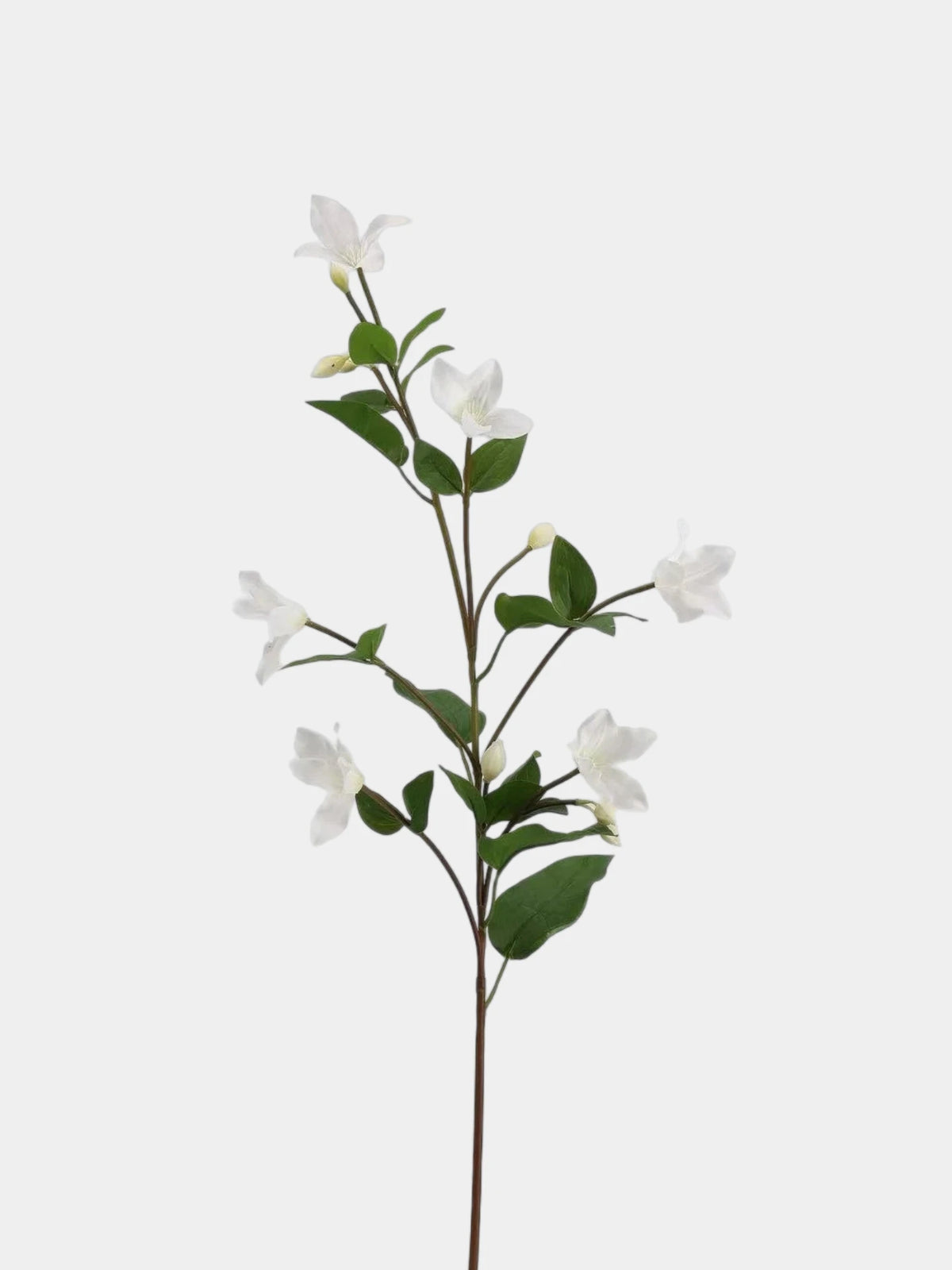 Real Touch Long Stem Clematis Flower Spray – 86 cm