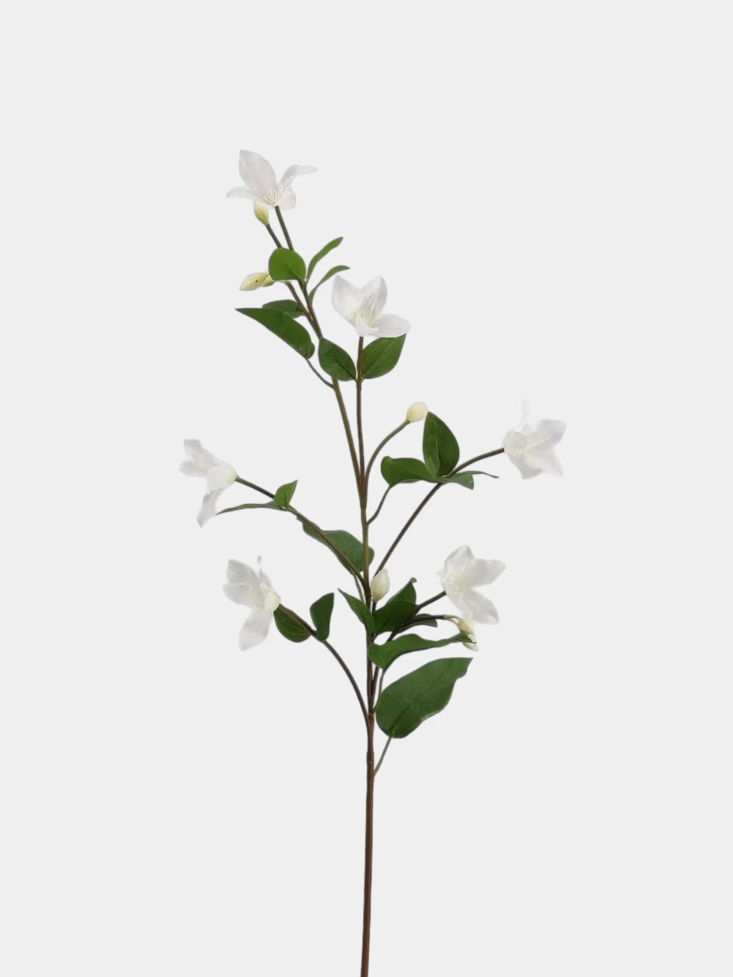 Real Touch Long Stem Clematis Flower Spray – 86 cm