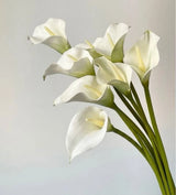 7-Stiel Künstliche Calla-Lilie – Künstliches Blumenarrangement