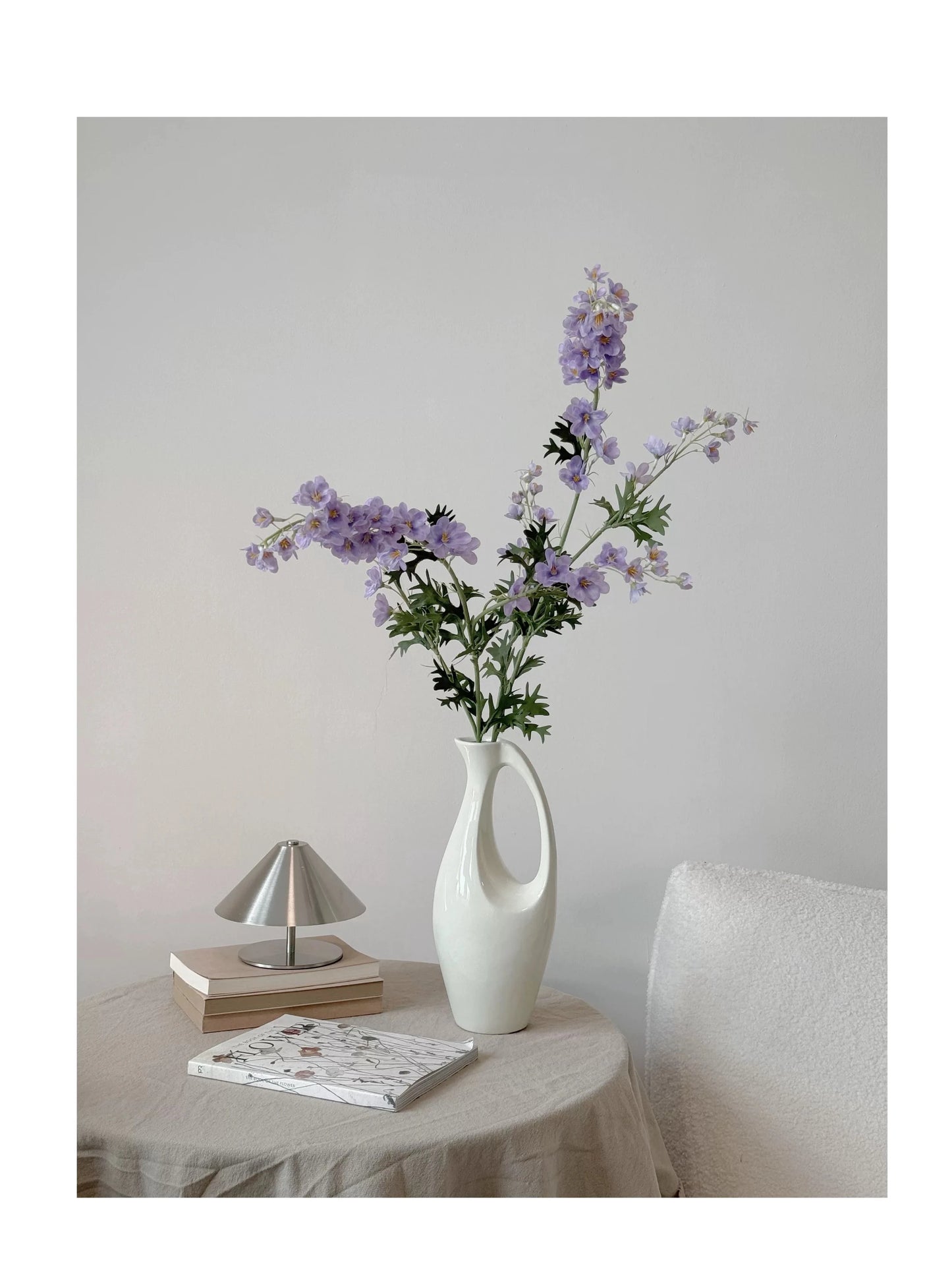Real Touch Faux Delphinium  – 35"