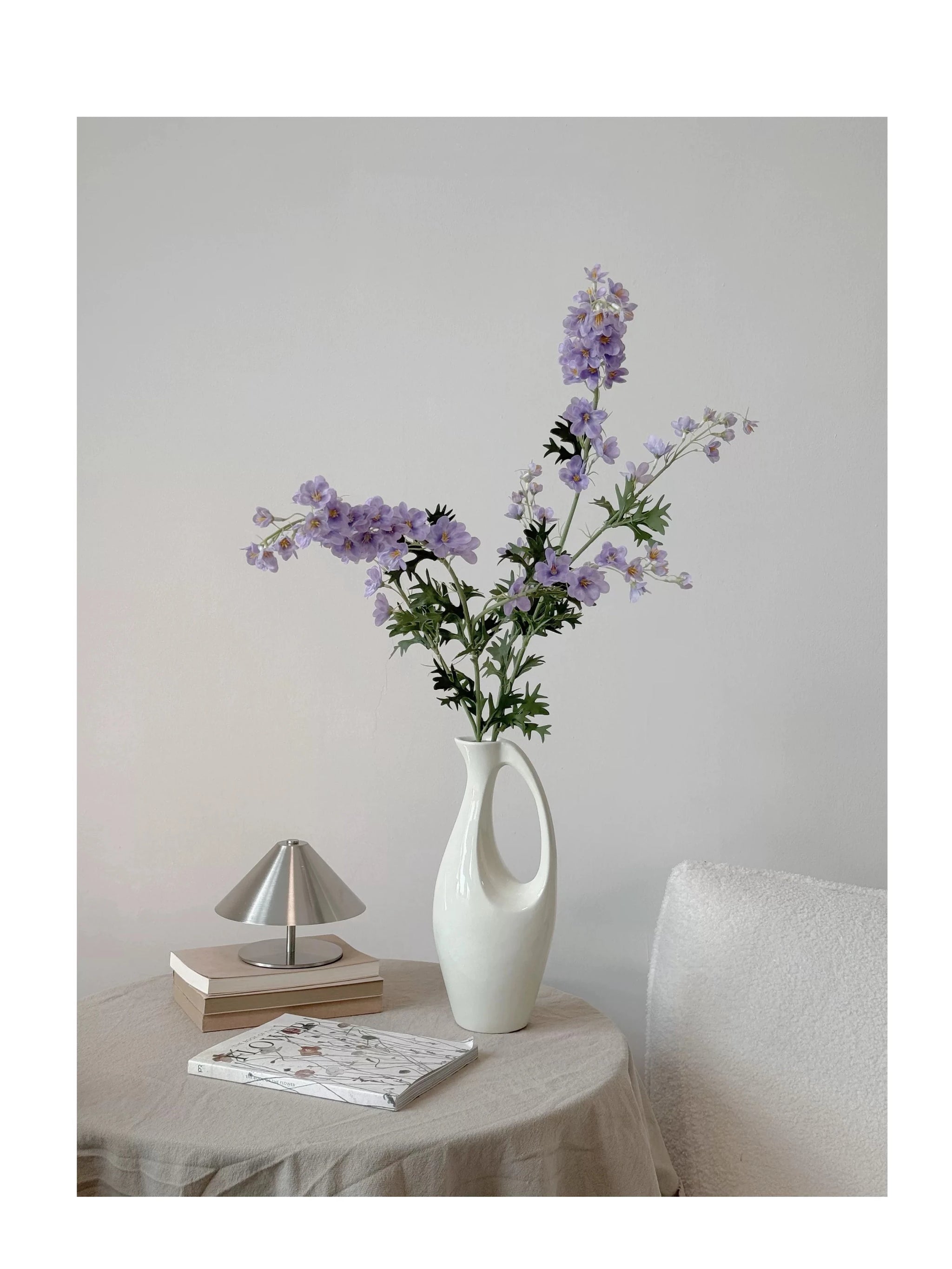 Real Touch Faux Delphinium  – 35"
