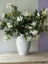 Künstlicher Schneeball-Viburnum-Zweig in Weiß – 79 cm